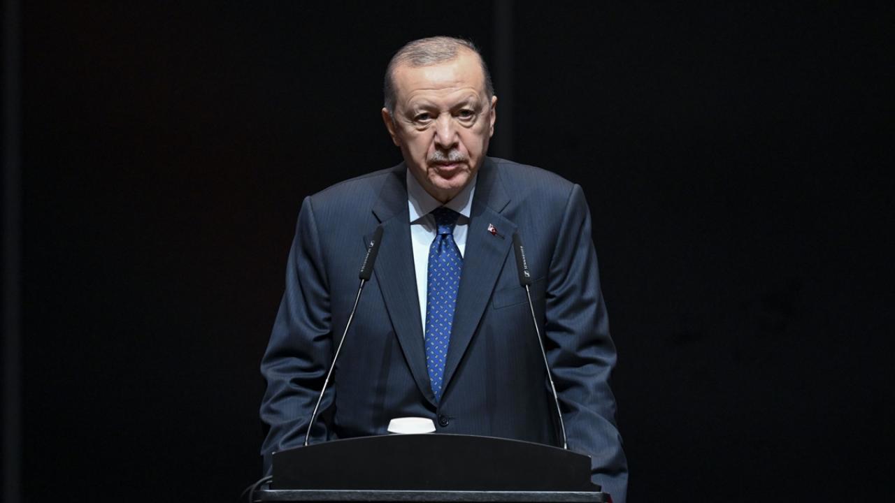 Cumhurbaşkanı Erdoğan, Filistin halkının egemenliği için mücadele sözü verdi.