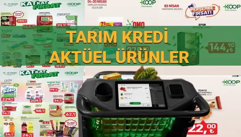 Tarım Kredi Marketleri'nde 4-7 Nisan İndirim Şöleni Başladı!