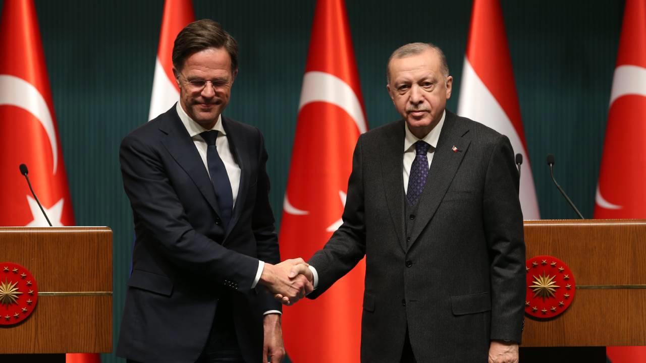 Cumhurbaşkanı Erdoğan NATO Genel Sekreteri Rutte ile buluştu