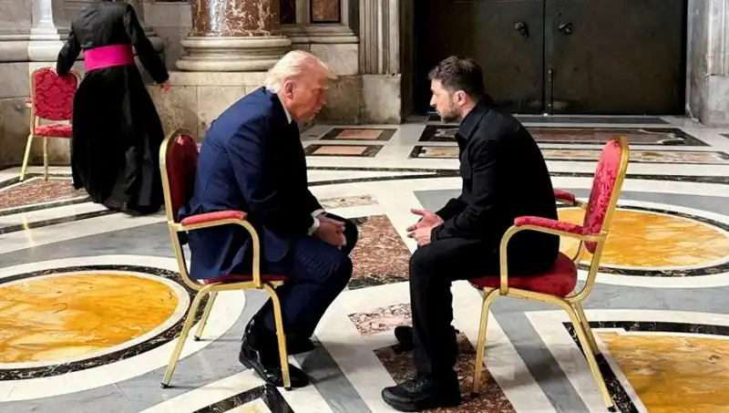 Zelenski'den Trump'a Vatikan Vurgusu: En İyi Görüşmemiz Orada Yapıldı