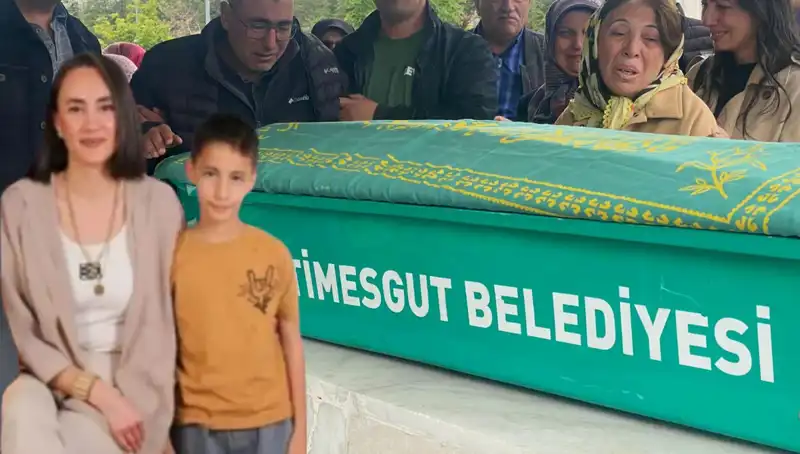 Merve Öğretmenin Oğlu İçin Gözyaşlarıyla Dolu Veda Töreni
