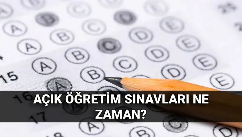 Açık Öğretim Sınav Tarihleri Açıklandı: Öğrenciler Hazırlıklara Başladı!
