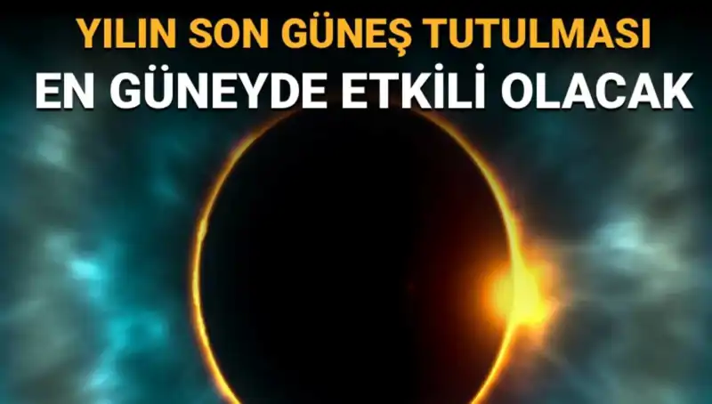 Eylül'de Beklenen Güneş Tutulması: Ay, Güneş'in Yüzde 85'ini Kapatacak!