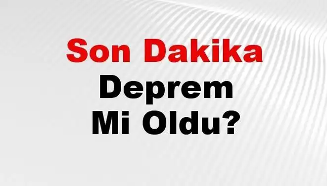 Konya'da Son Dakika Deprem Mi Oldu? Tüm Ayrıntılar Burada!