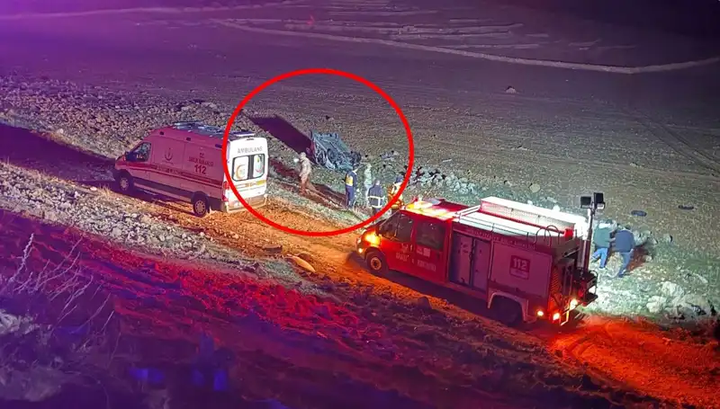 Şarampole Devrilen Otomobilde Feci Kaza: İki Can Kaybı