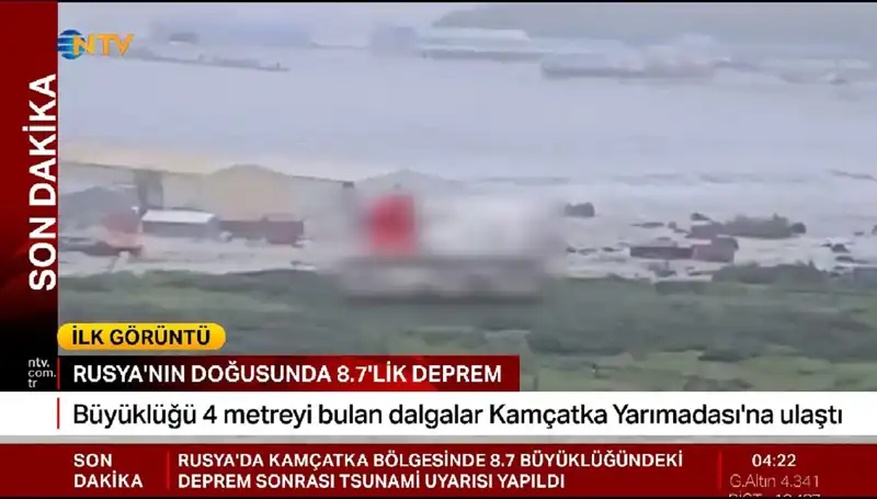 Kamçatka Kıyılarında İlk Tsunami Dalgaları: Olayın Boyutları ve Etkileri