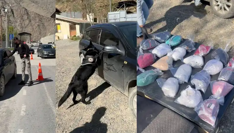 Uyuşturucu Şüphesi: Durdurulan Otomobilde Şok Edici Ele Geçirme