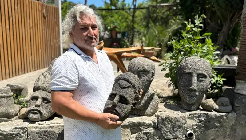 3 Günde Tarihi Eser Gibi Yapılan Sanat Eserleri