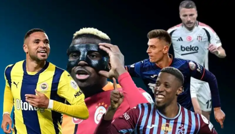 Süper Lig Gol Krallığı Yarışı: Osimhen, Banza ve En-Nesyri'nin Güncel Durumları
