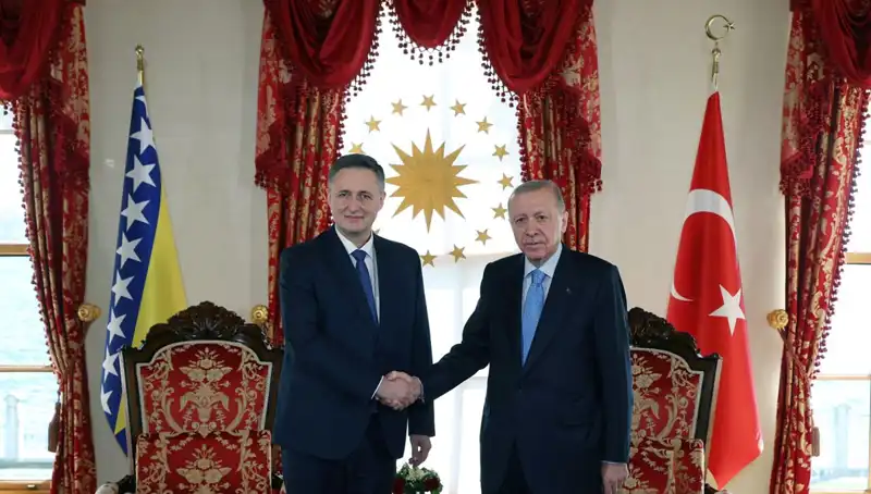 Cumhurbaşkanı Erdoğan Bosna-Hersekli Yetkili Becirovic ile Tarihi Toplantıya İmza Attı