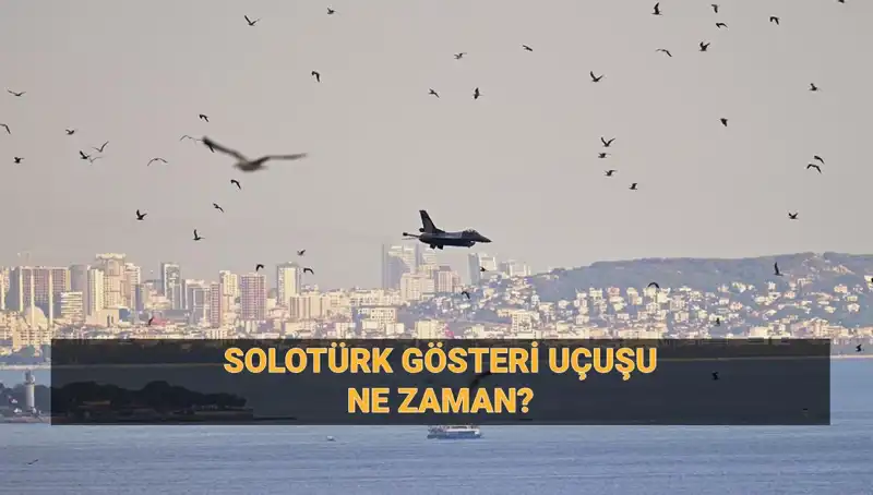 SOLOTÜRK, İzmit Gökyüzünü Büyüleyecek Uçuşlarla Şenlendiriyor!