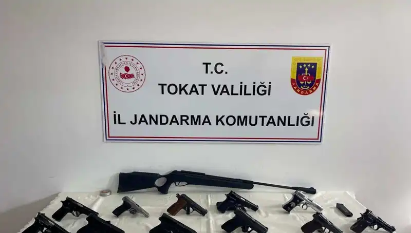 Tokat'ta Kaçak Silah Operasyonu: İki Kişi Tutuklandı