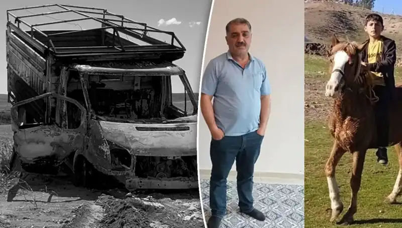 Diyarbakır'da Vahşice Öldürülen Baba ve Oğulun Defni Duygusal Anlara Sahne Oldu